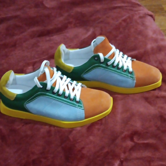 Girotti Square Toe Sneakers - Picture 2 of 6